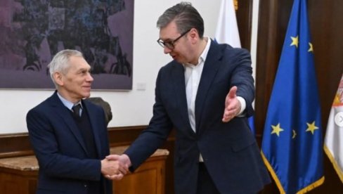 VUČIĆ SA BOCAN - HARČENKOM: Predsednik Srbije sastao se sa ambasadorom Ruske Federacije