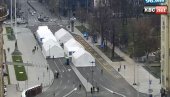 SUTRA POČINJE UKLANJANJE ŠATORA ISPRED SKUPŠTINE Vučić: Napraviće lepo novogodišnje selo da svi građani mogu da uživaju