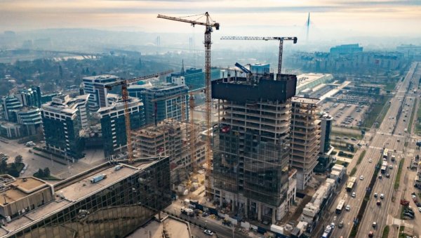 ОД ВИЗУАЛИЗАЦИЈА ДО РЕАЛНОСТИ: Delta District у фази интензивне градње