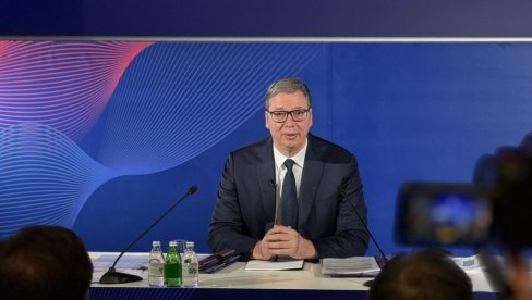 ВУЧИЋ НАЈАВИО ДВА ВАЖНА ЦИЉА ЗА НАРЕДНУ ГОДИНУ: Мир и стабилност и најбоља година у историји Србије, везано за економију