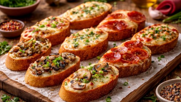 ПЕЧЕНИ БАГЕТИ У ВИШЕ УКУСА:  Хит за сваку забаву