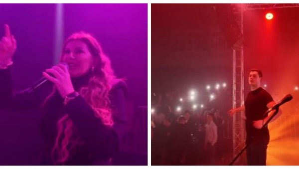 ОБОРИЛИ СОПСТВЕНИ РЕКОРТ У КУПРЕСУ: Вики Миљковић и Нермин Ханџић направили спектакл на дочеку Нове године (ФОТО)