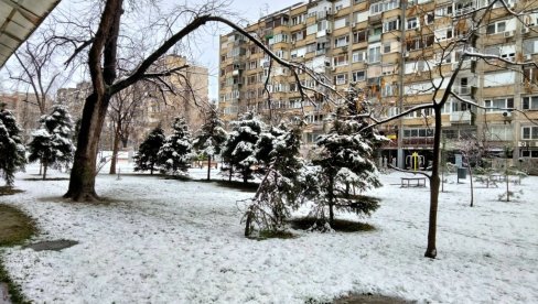 ЗАБЕЛЕО СЕ НОВИ САД: Прве пахуље ове зиме