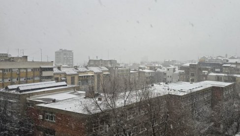 JAK SNEG ZAVEJAO BEOGRAD: Prizori koji oduzimaju dah (VIDEO)