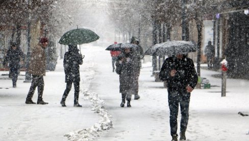 SNEG STIŽE BRŽE NEGO ŠTO STE MISLILI: Evo koji su delovi Srbije prvi na udaru zbog novog zahlađenja (MAPE)