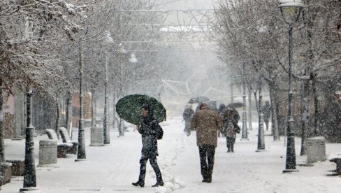OVI DELOVI BEOGRADA DOBIĆE I DO 10 CENTIMETARA SNEGA: Stiže nova tura padavina