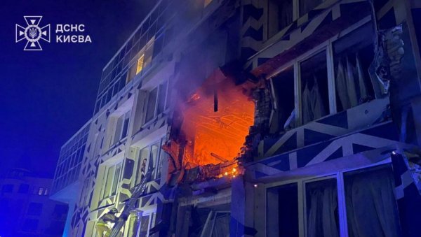 ЖЕСТОК НАПАД НА КИЈЕВ: Има мртвих, погођена болница (ФОТО/ВИДЕО)