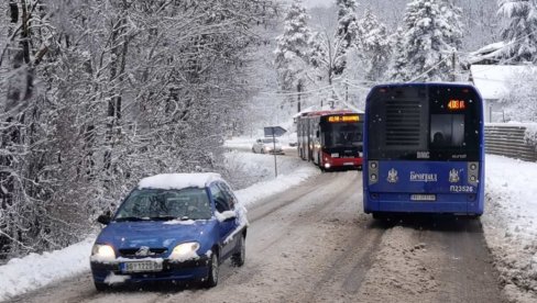 ZAVEJANA SRBIJA: Sneg na mnogim deonicama - RHMZ najavljuje novu turu padavina