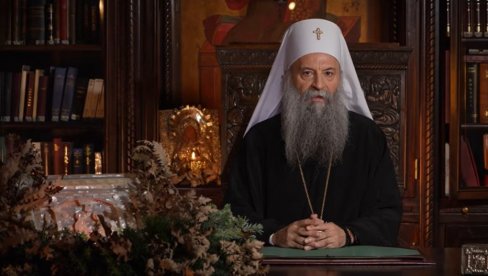 ПРИЗНАЊЕ И БЛАГОДАРНОСТ ЗА МНОГОБРОЈНА ДОБРОЧИНСТВА: Патријарх Порфирије уручио орден Светог кнеза Лазара Алексеју Лихачову