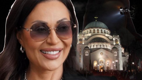 PRIČESTILA SE CECA: Pevačica na ponoćnoj liturgiji - Svi smo na okupu