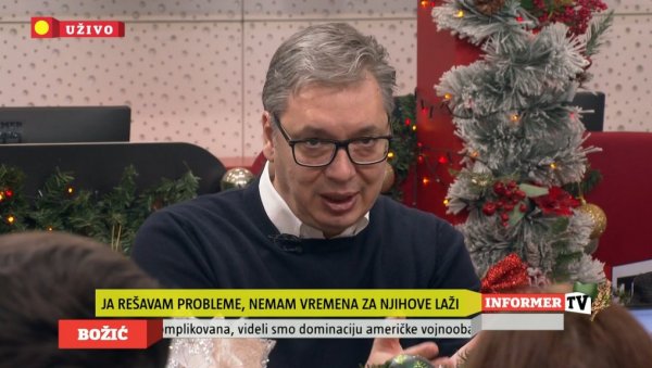О ТОМЕ ЗАШТО НЕМАМО ОПОЗИЦИЈУ У СРБИЈИ Вучић: Њима Шолак и стране службе воде политику, нема разговора ни са ким
