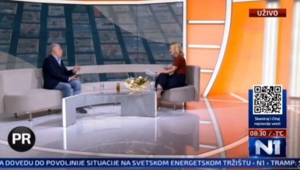 ПРОГЛАСОВАЦ И ВОДИТЕЉКА Н1 СЕ СПРДАЈУ СА ИЗЈАВОМ ВУЧИЋА  И ТВРДЕ ДА СЕ СНЕГ БОЉЕ ЧИСТИ У ЕУ И САД А СТИГАО ЈЕ И ДЕМАНТИ!