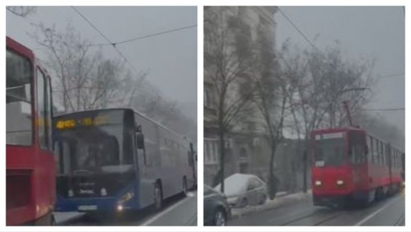 ЊИХОВА МРЖЊА ЈЕ НЕИЗЛЕЧИВА: Десетак блокадера зауставило саобраћај код Правног факултета и малтретирају цео град (ВИДЕО)