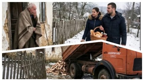 ДЕКА ПЕТАР ДРХТАО У ХЛАДНОЈ КУЋИ, ПА ПРОНАШАО 500 ЕВРА НА БАДЊЕ ВЕЧЕ: Новац је без размишљања вратио влансику, па ујутру добио изненађење