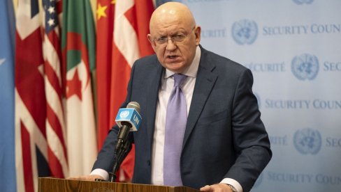 ПРЕДЛАЖУ ДА СЕ ЗАЖМУРИ НА АГРЕСИЈУ САД И ИЗРАЕЛА Небензја: Резолуција се може протумачити као дозвола за наставак напада на Иран