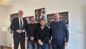 РАДНА ПОСЕТА: Челници Спортског савеза Србије посетили наш Олимпијски комитет