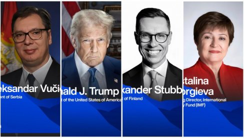 VUČIĆ, TRAMP I SVETSKA ELITA U DAVOSU: Evo o čemu će se razgovarati na svetskom ekonomskom forumu