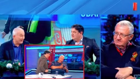 НЕВИЂЕНИ ХАОС, ВОДИТЕЉИ У ШОКУ: Шешељ направио лом у студију, гледаоци у неверици посматрали обрачун (ВИДЕО)