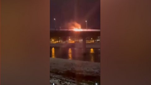 DECA POLIVALA BENZINOM I PALILA MOST U ČAČKU: Jezive scene nakon dočeka srpske Nove godine