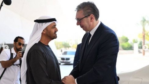 OGROMNA JE ČAST I ZADOVOLJSTVO Vučić se sastao sa Bin Zajedom: Ovo prijateljstvo predstavlja snažan temelj za još jaču saradnju (FOTO)