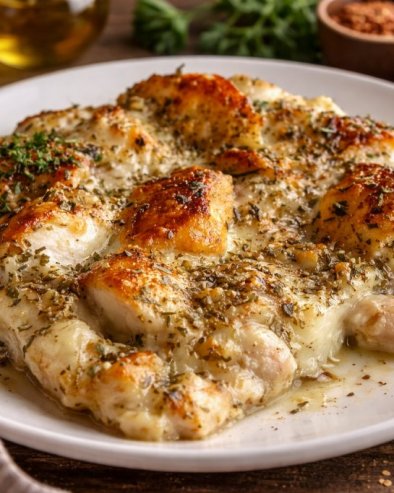 КРЕМАСТА ПИЛЕТИНА СА БЕЛИМ ЛУКОМ: Пилетина која се прави за 30 минута