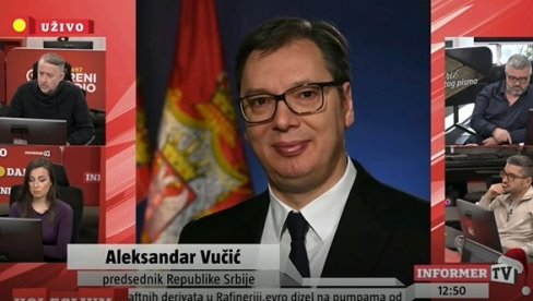 VUČIĆ O BLOKADERSKOM SKUPU U NOVOM SADU: Oni su razočarani tim brojevima jer su mislili da će ne znam koliko ljudi da se skupi