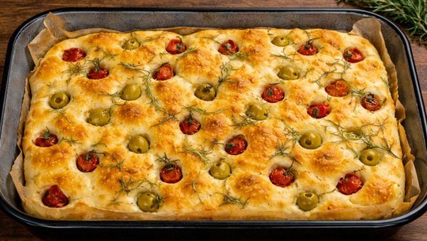 ФОКАЧА: Мекана изнутра, благо хрскава споља!