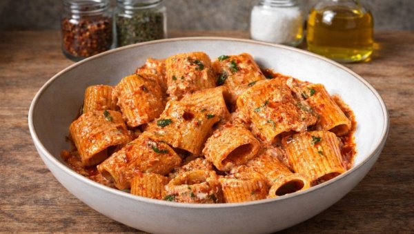 КРЕМАСТА ПАСТА СА КОБАСИЦОМ И МАСКАРПОНЕОМ: Брз, пикантан италијански ручак који осваја на први залогај