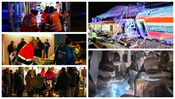 ВИШЕ ОД 39 ПОГИНУЛИХ У СУДАРУ ВОЗОВА У ШПАНИЈИ: Језива несрећа, више од 150 повређених - Возови ишли брзином већом од 200 км/х (ФОТО/ВИДЕО)