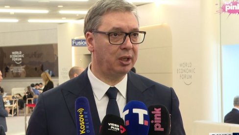 ONO ŠTO JE ZA MENE DANAS BILO NAJVAŽNIJE JE GOVOR URSULE FON DER LAJEN Vučić: Očekujem veoma snažan govor Trampa