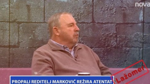 PROPALI REDITELJ MARKOVIĆ REŽIRA ATENTAT (VIDEO)