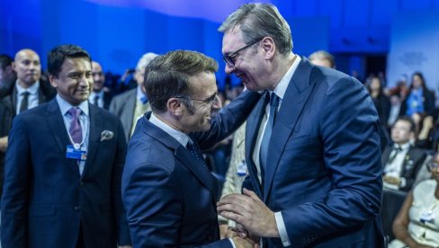 VUČIĆ SA MAKRONOM: Uvek je dobro i korisno čuti šta jedan od najvažnijih evropskih lidera ima da kaže