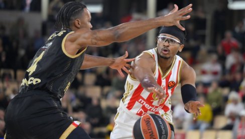 CRVENA ZVEZDA JE EVROPSKO ČUDO! Na neverovatan način nokautiran Monako, jedan od najboljih timova Evrolige