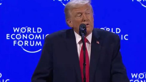СРАМОТА Трамп вуче уши европским лидерима у Давосу