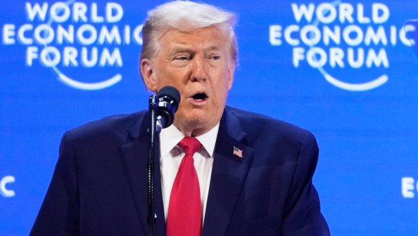 ТРАМП ИЗ ДАВОСА О РАТУ У УКРАЈИНИ: Морамо да прекинемо тај рат, много душа је изгубљено