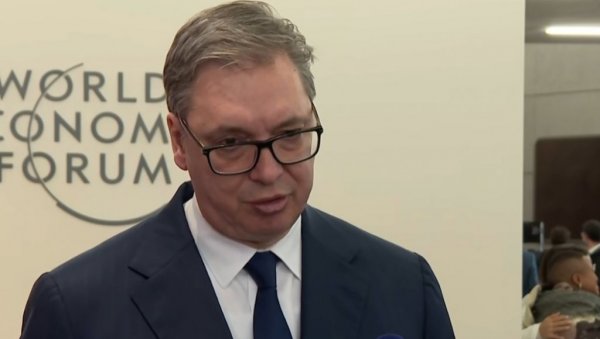 ВУЧИЋ ПОСЛЕ ТРАМПОВОГ ГОВОРА У ДАВОСУ: Под утиском сам због свега што сам данас чуо