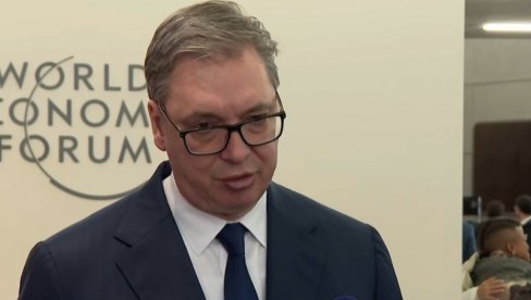 VUČIĆ POSLE TRAMPOVOG GOVORA U DAVOSU: Pod utiskom sam zbog svega što sam danas čuo