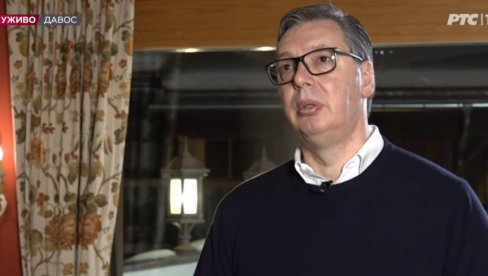 ТРАМП ЈЕ ОГОЛИО НАЧИН ОТИМАЊА ТЕРИТОРИЈА Вучић из Давоса: Ми концентришемо на економски раст