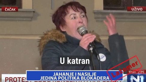 JAHANJE I NASILJE: Jedina politika blokadera (VIDEO)