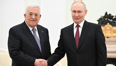 PUTIN ODGOVORIO NA TRAMPOV POZIV U ODBOR ZA MIR Posle sastanka sa Abasom: Rusija daje milijardu dolara Odboru za mir za palestinski narod