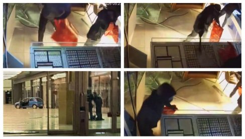 ПОГЛЕДАЈТЕ СНИМАК СПЕКТАКУЛАРНЕ КРАЂЕ НАКИТА У НЕМАЧКОЈ: Упадају у јувелирницу и за 2 минута односе драгуље - Иза пљачке стоје Пинк Пантери?