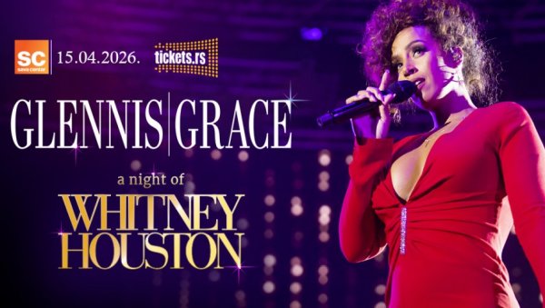 СВЕТСКА ВОКАЛНА СЕНЗАЦИЈА: Glennis Grace изводи песме Whitney Houston у Сава Центру