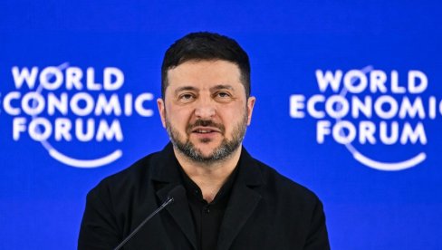 ЗЕЛЕНСКИ ИЗ ДАВОСА ЖЕСТОКО УДАРИО НА ЕВРОПУ ЗБОГ ГРЕНЛАНДА: Како Трамп може, а ви не?