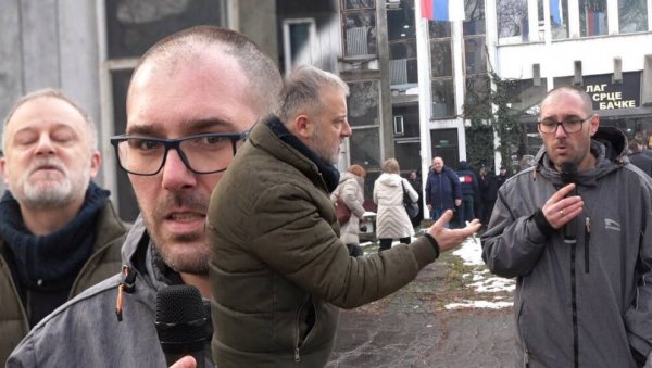 ВЕРБАЛНО НАСИЉЕ ИСПРЕД ОПШТИНЕ КУЛА: Инциденти и ометање рада новинара уочи седнице