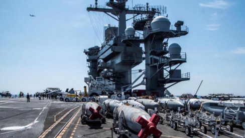 ОД ЧЕГА ЈЕ САСТАВЉЕНА ТРАМПОВА АРМАДА КОЈА ИДЕ ПРЕМА ИРАНУ: Масивна флота иде у том правцу  и не искључује могуће ваздушне ударе