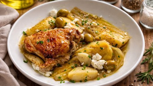 HRSKAVI PILEĆI BATACI SA LIMUNOM I ORIGANOM:  Ovo jelo spaja jednostavnu pripremu i bogate mediteranske ukuse