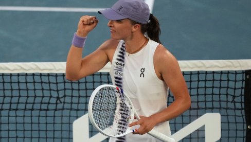 ИГА ШВЈОНТЕК ГРАБИ КА ИСТОРИЈИ: Још само мало - и успела је!