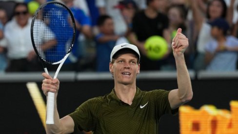 KAKAV SPEKTAKL! Janik Siner razbio Amerikanca i zakazao polufinale sa Novakom Đokovićem