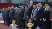 МИНИСТАР ГАШИЋ ПРИСУСТВОВАО ОБЕЛЕЖАВАЊУ ДАНА ВОЈНОГ СПОРТА Гашић: Празник који симболизује снагу, дисциплину, истрајност и заједништво