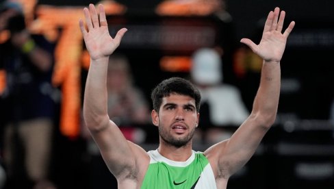 KARLOS ALKARAZ JE NEVEROVATAN: Španac na Australijan openu stigao do nestvarnog podviga